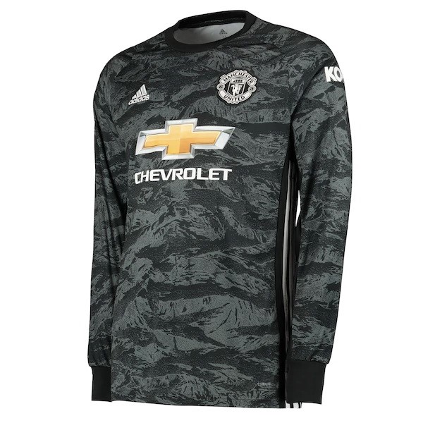 Camiseta Manchester United ML Portero 2019/20 Gris